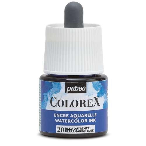 pébéo Colorex Aquarelltusche, einzeln