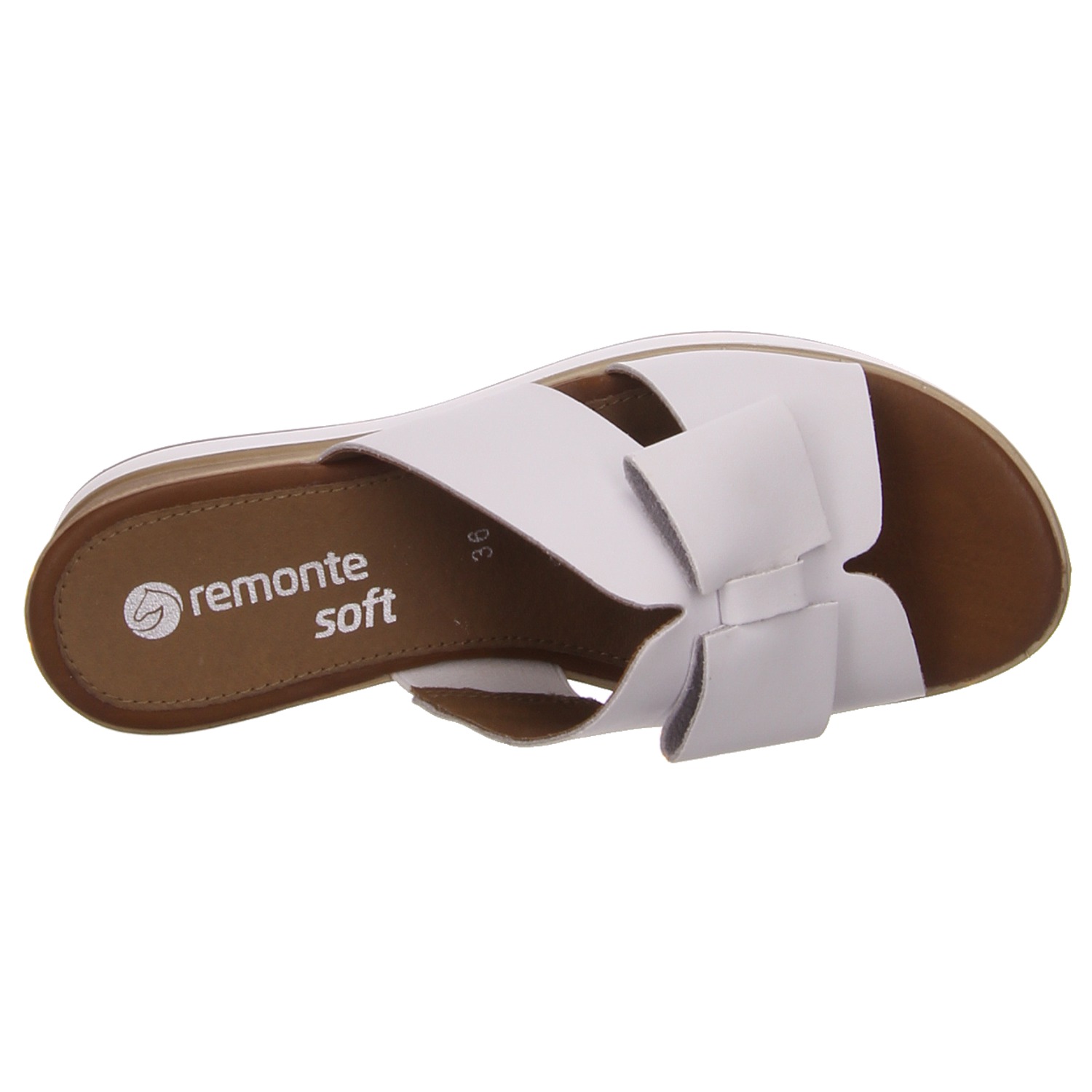 Remonte Pantolette weiß weiss/weiss kombi