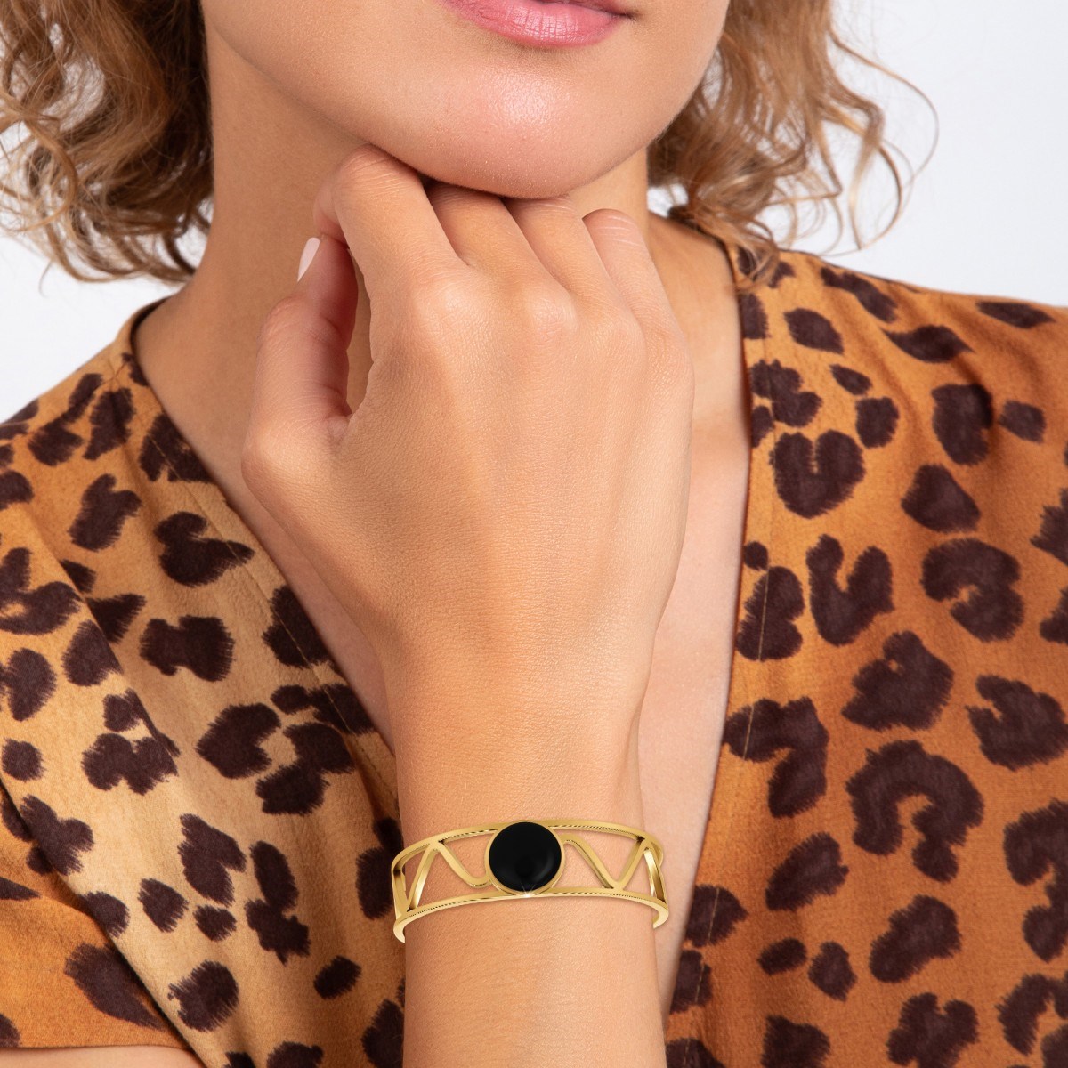 Bracelet par SC Bohème orné d'un onyx noir