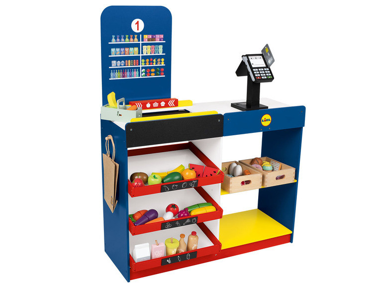 Houten Lidl supermarkt