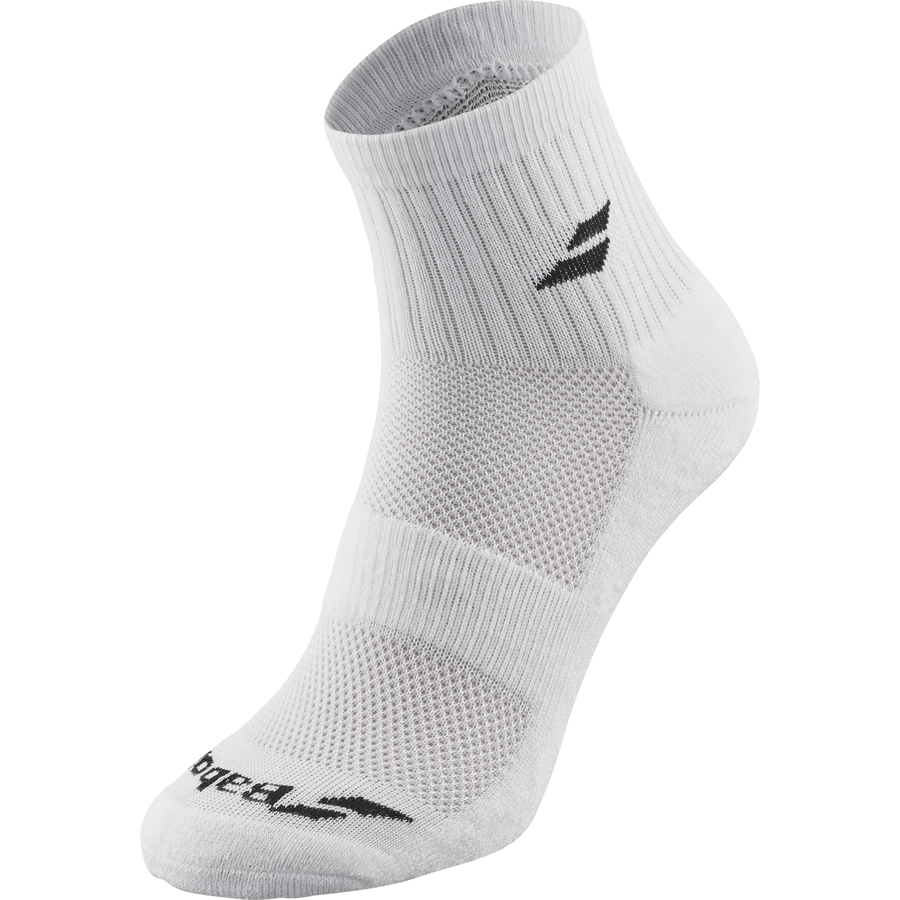 Quarter 3 Pairs Pack Unisex Schwarz