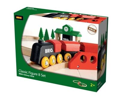 BRIO 33028 Togbane Klassisk 8-Tall