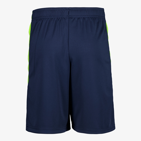 Dutchy kinder voetbalshort blauw geel