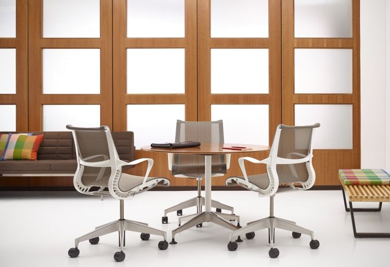 Herman Miller Setu 5-ster bureaustoel graphite, 4W21