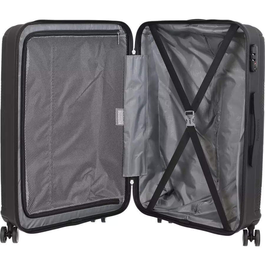 American Tourister SunChaser - 4-Rollen-Trolley M 68 cm black