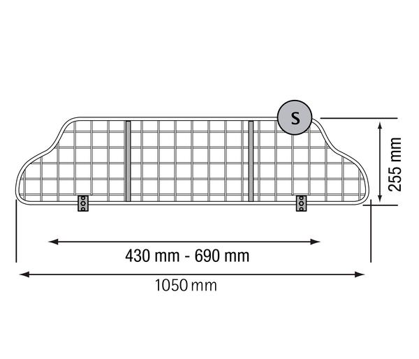 kleinmetall® Auto-Hundeschutzgitter