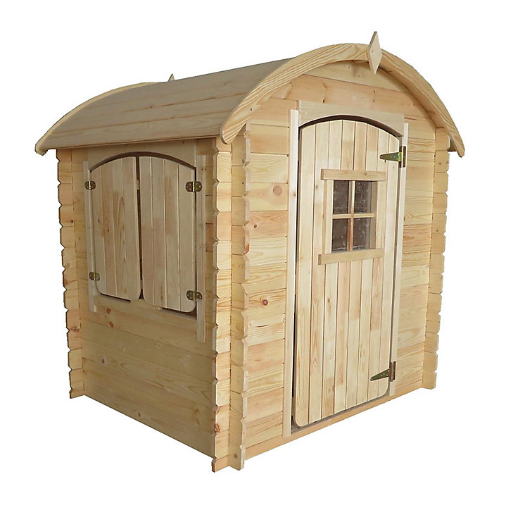 Cabane pour enfant bois Soulet Lison arrondis