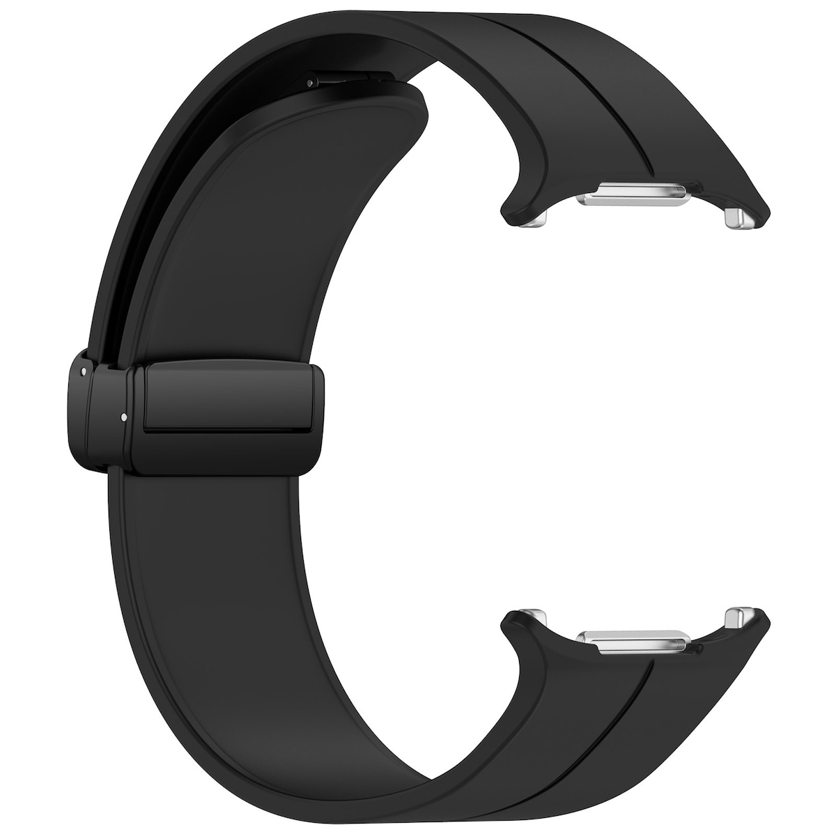 Samsung Watch Ultra Groove Magnetic Folding Spenne Strap 24mm Sort