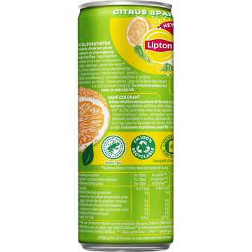 Lipton Green Citrus Sparkling 4x250ML