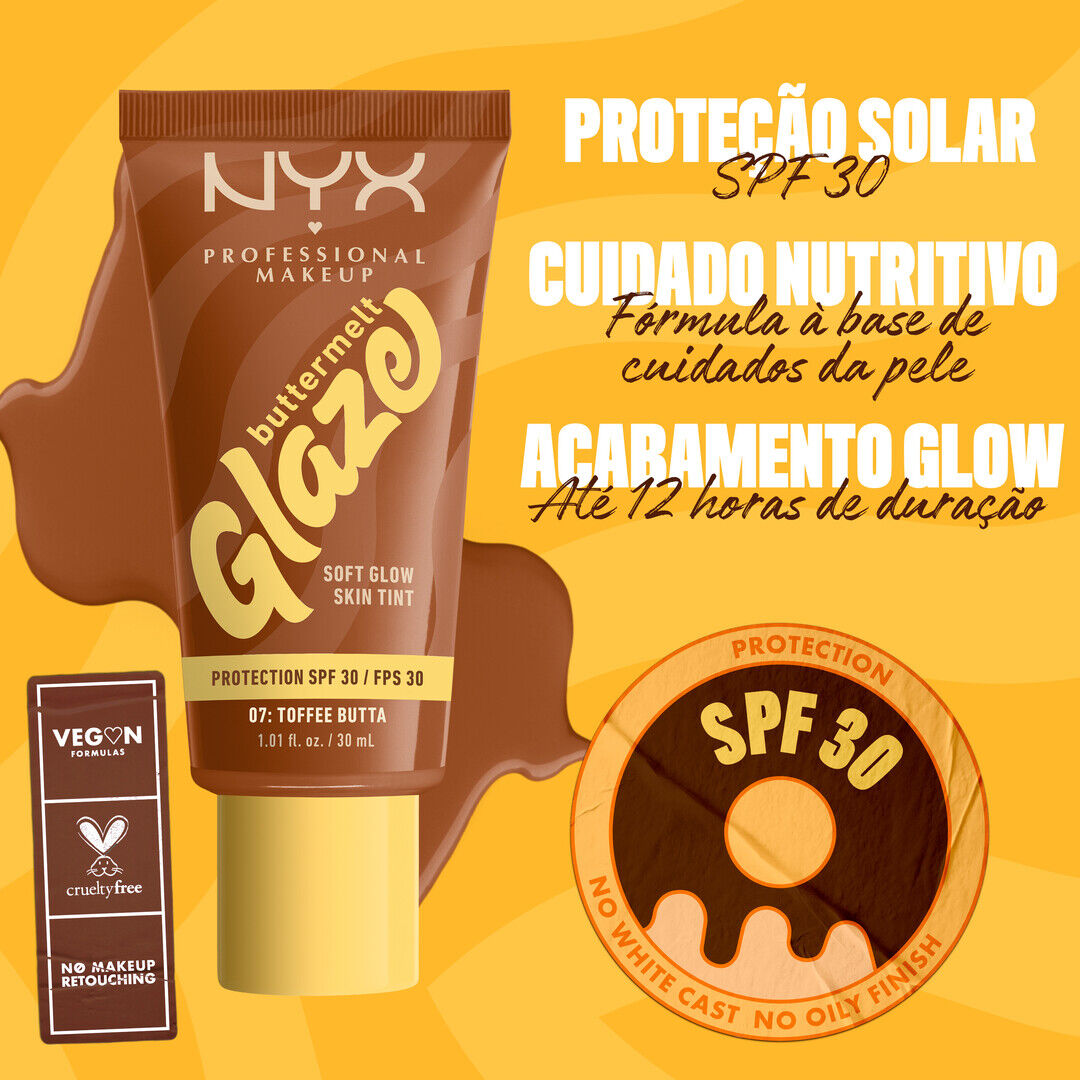 NYX Professional Makeup  Buttermelt - Glaze Tint SPF40