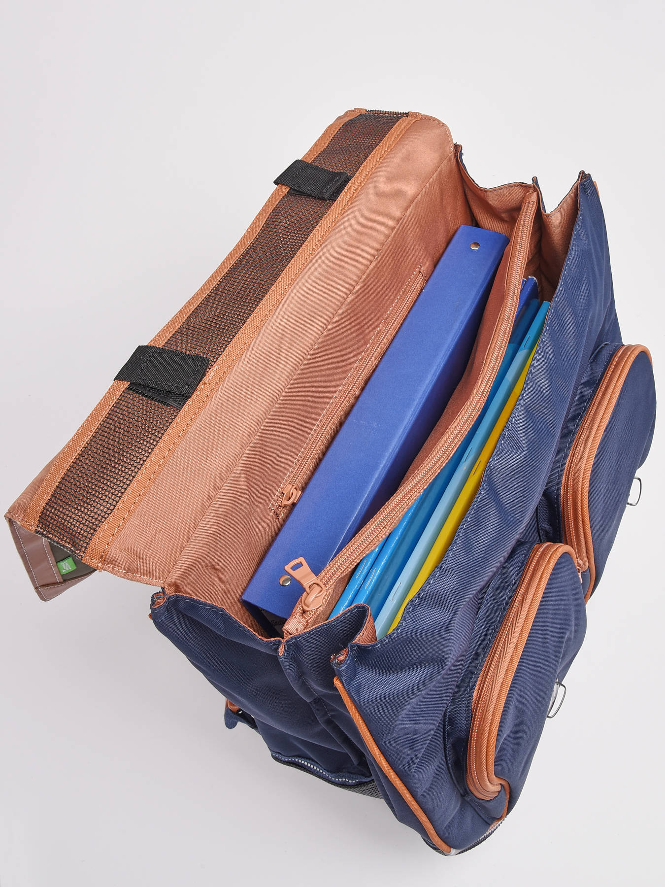 Cartable  roulettes 2 compartiments TANN'S