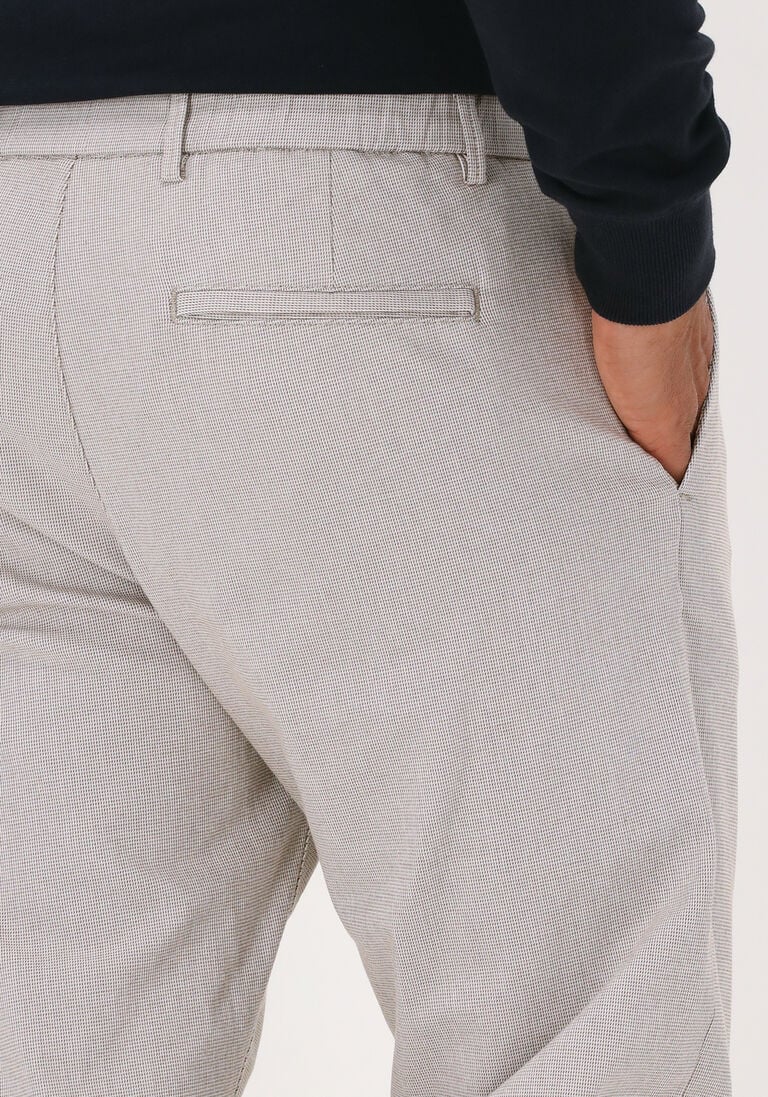 SELECTED HOMME grijze selected homme pantalon slhslimtapered-york pants