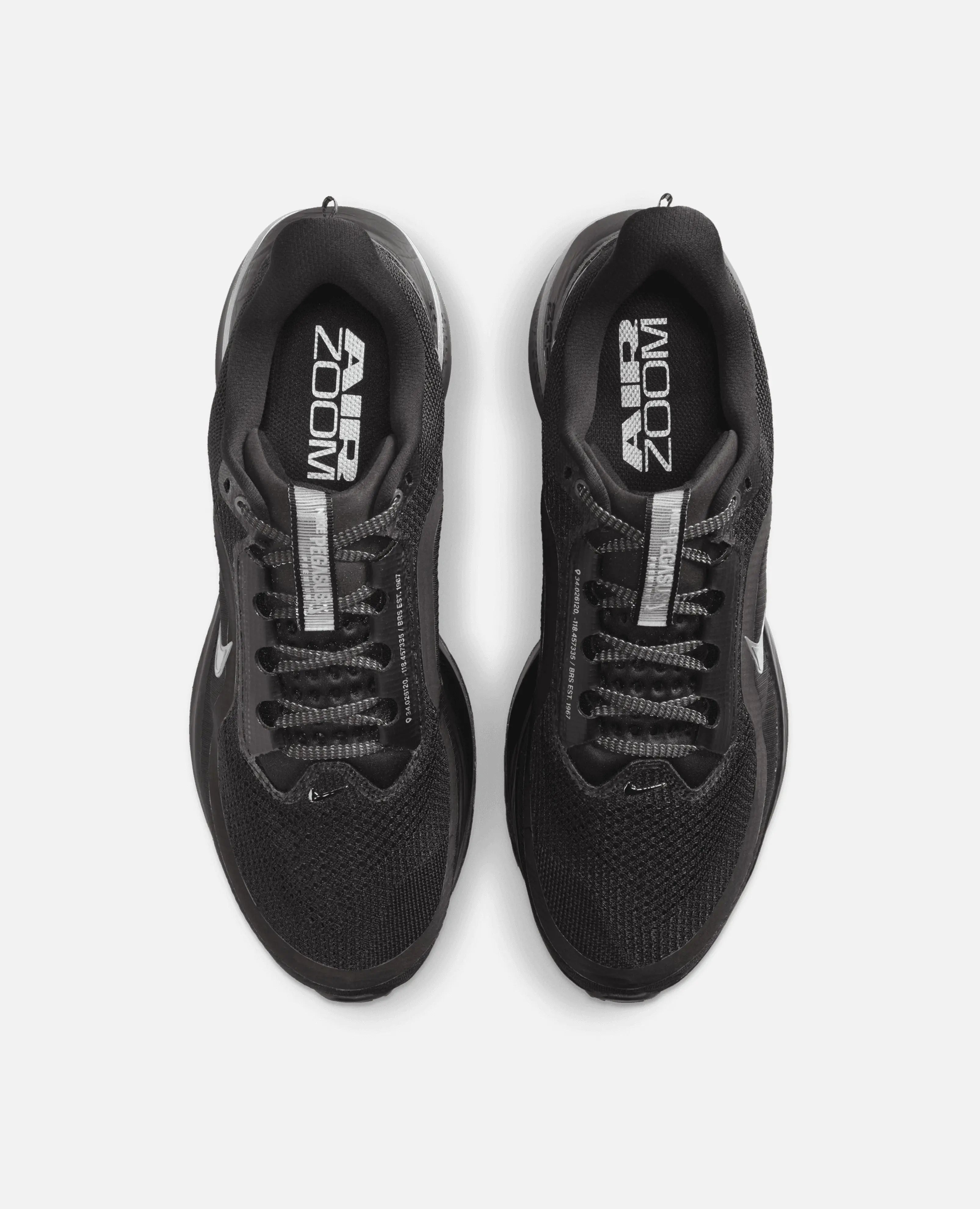 Nike Pegasus Premium (Black/Black-Metalic Silver)
