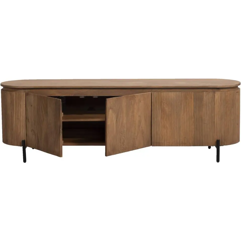 TV-meubel Vito - lichtbruin - 56x180x43 cm