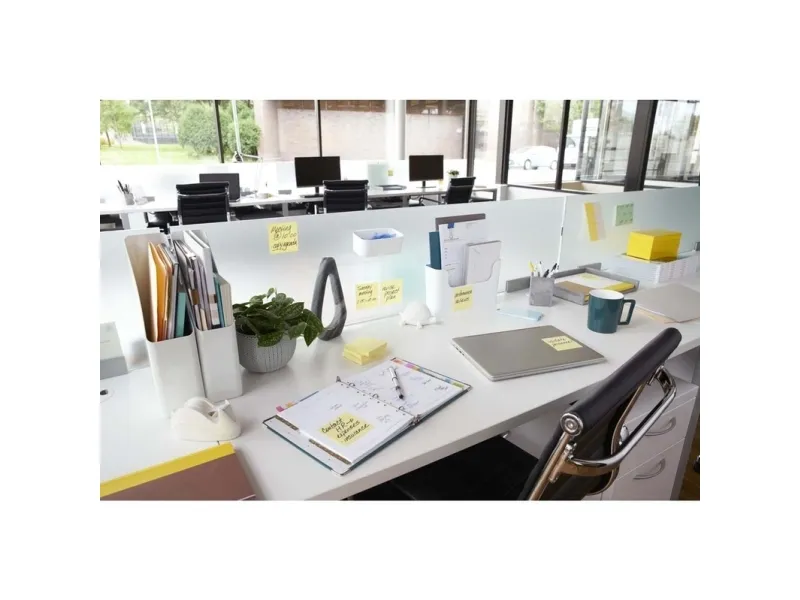 Post-it blok Z-Notes R330 Canarygul 76x76 mm - (12 stk.)