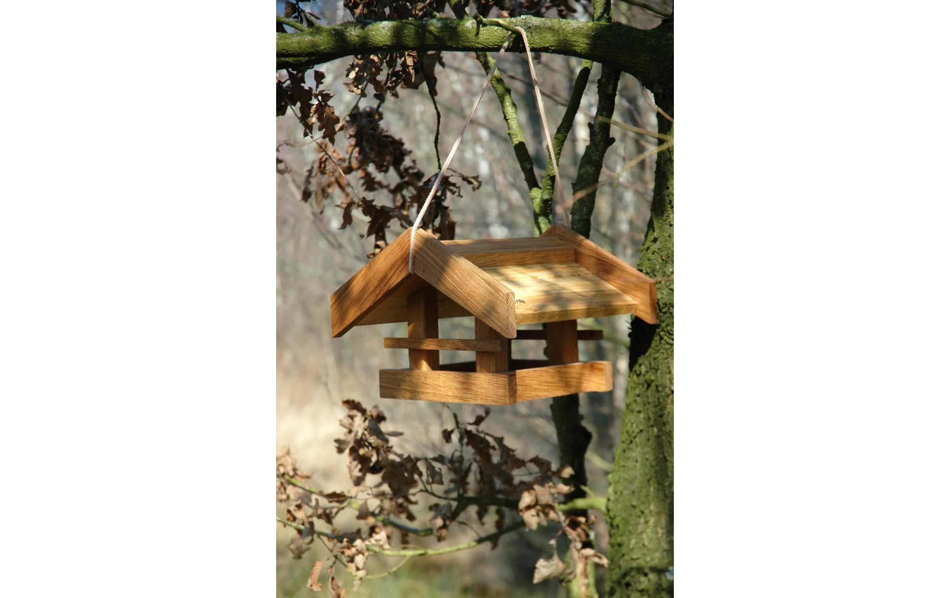 Futterspender Basis, 31 x 28 x 20 cm, HolzWildvogel-Futterstation zum Aufhängen