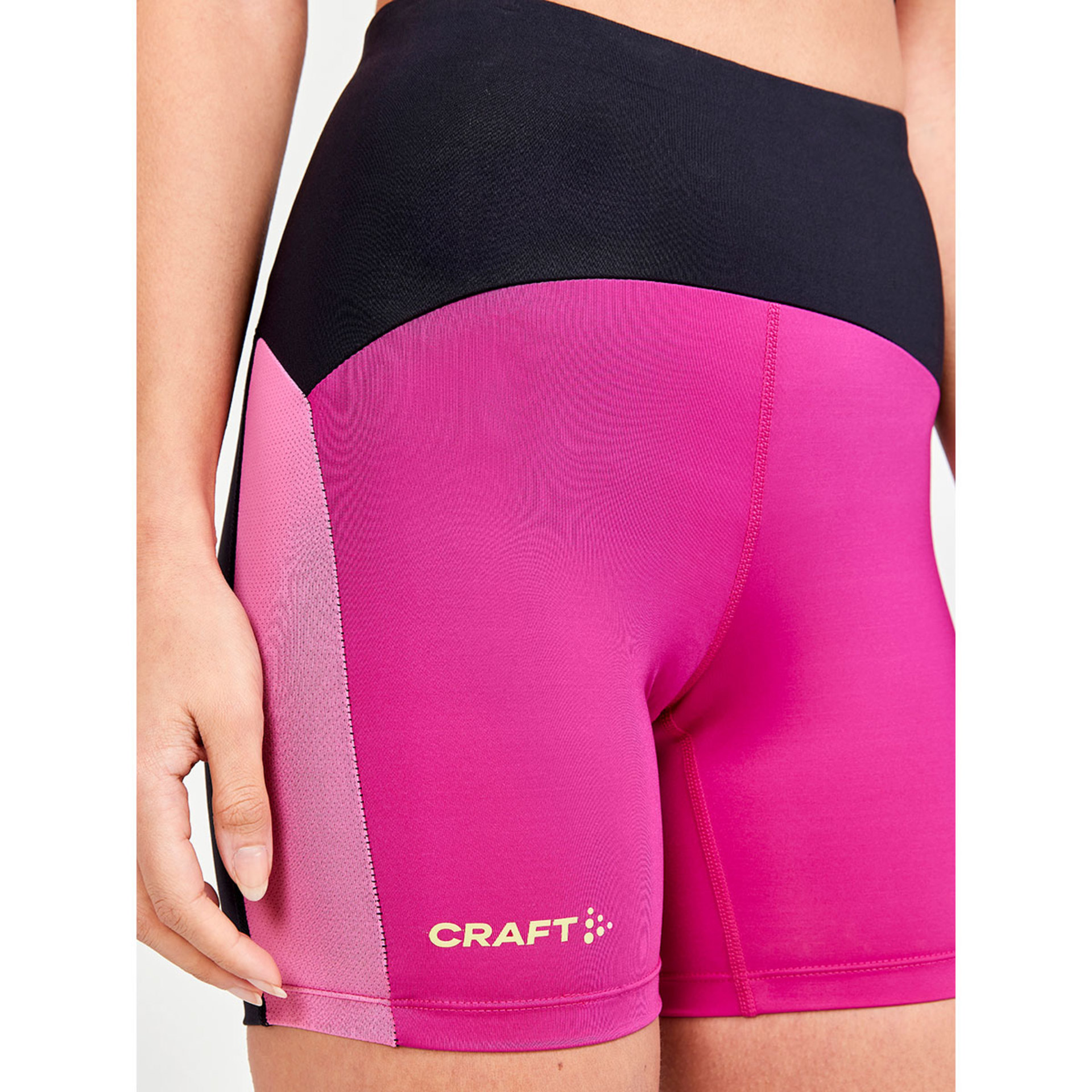 Craft PRO Hypervent Hardloopbroek Kort Paars/Zwart Dames