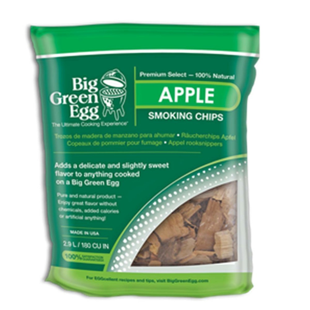 BIG GREEN EGG - Copeaux de bois de pommier 2,9l