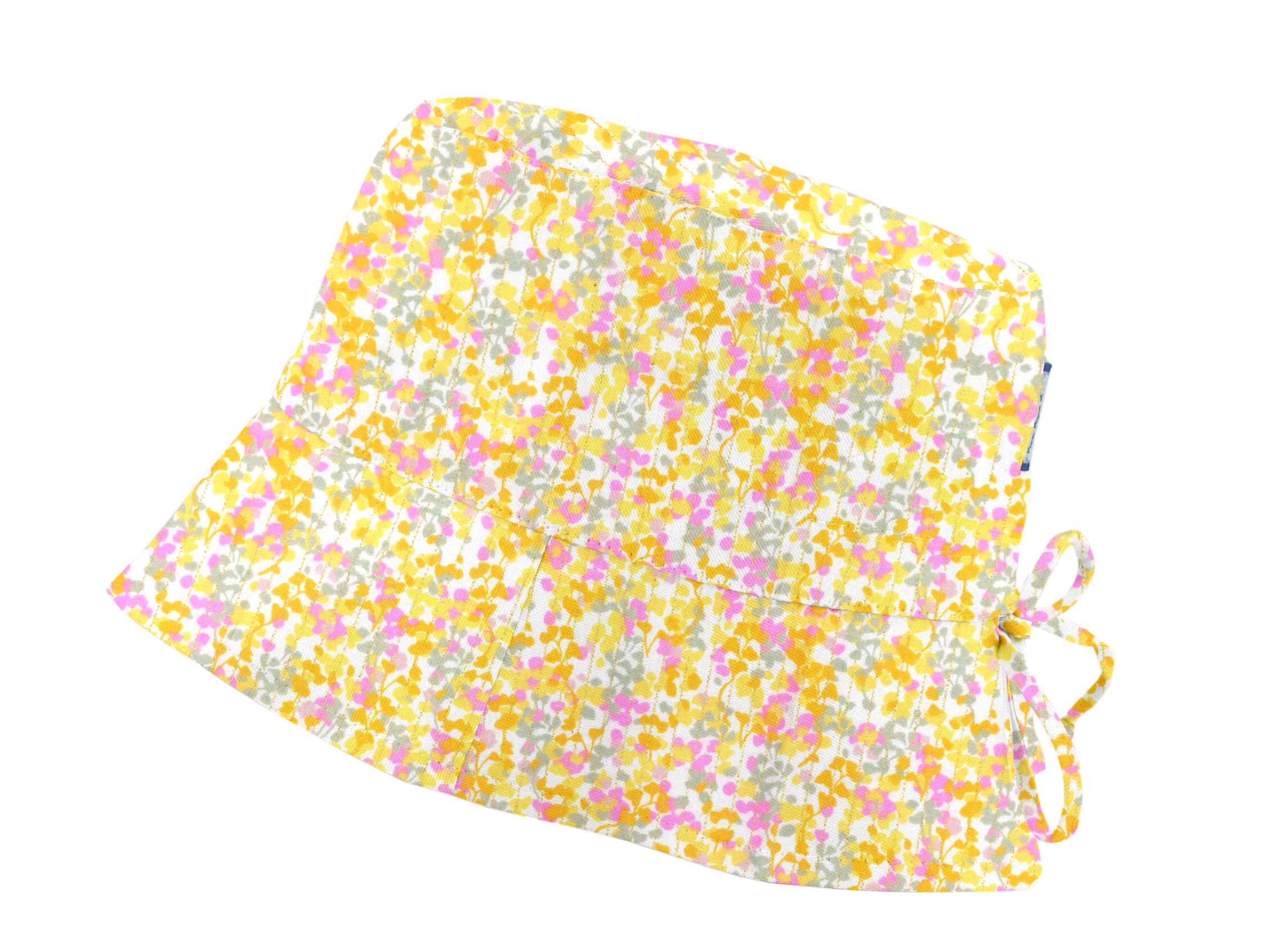 Chapeau De Soleil Enfant Mimosa Jaune Rose