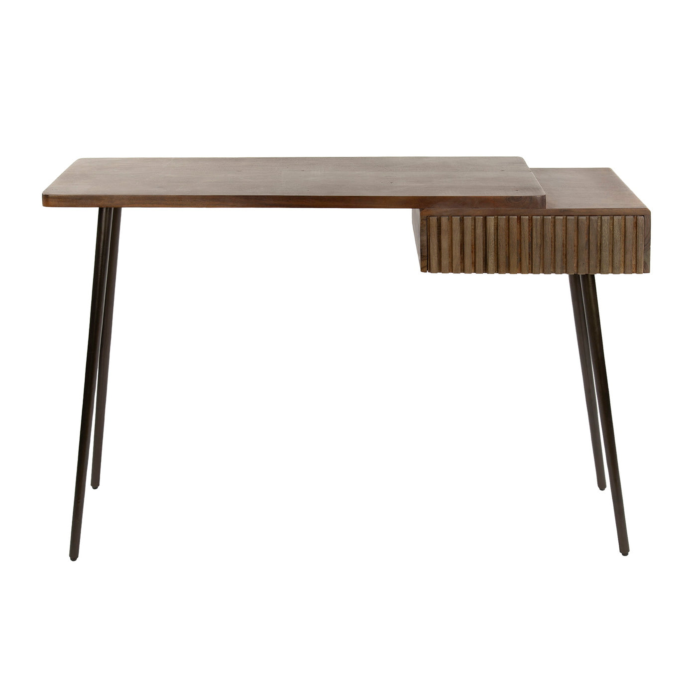 Giga Meubel - Kaptafel Bruin Acaciahout - 120x35x76cm - Carve