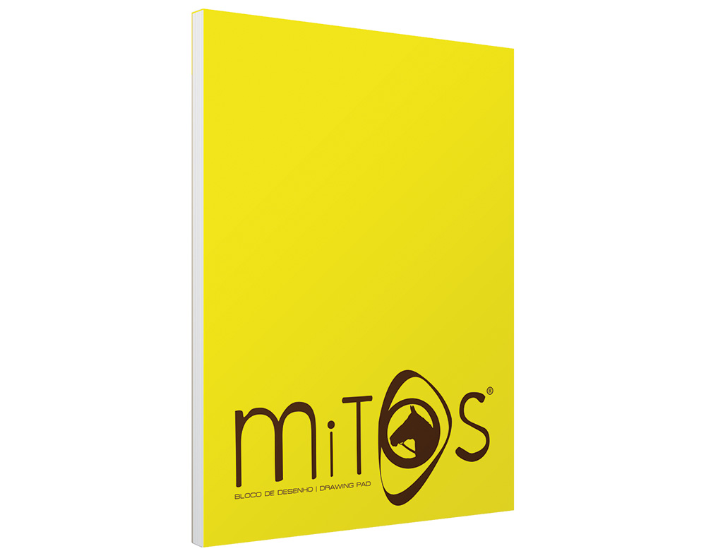 BLOCO PAPEL DESENHO A3 MITOS 135G 25 FOLHAS