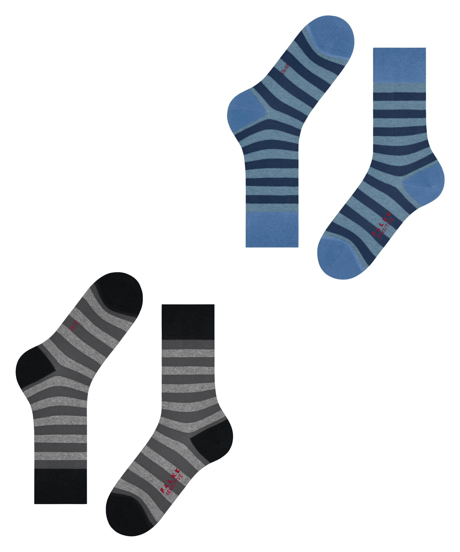 FALKE| Herren Socken Sensitive Mapped Line 2-Pack