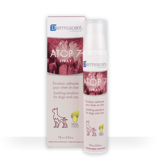 Dermoscent Atop 7 soins cutanés et allergies pour chien