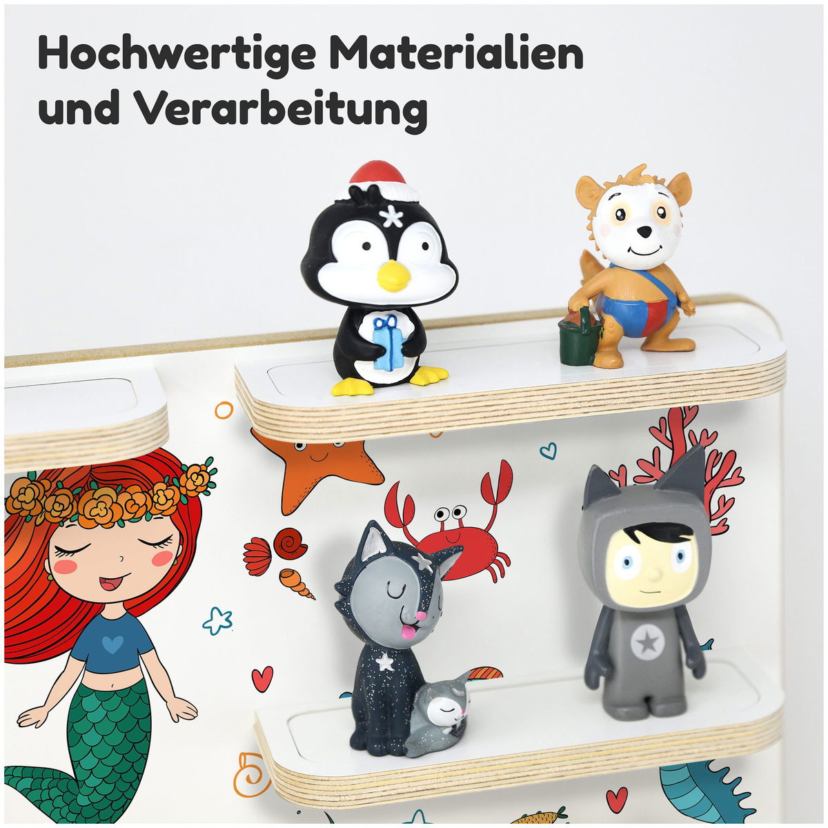 stadteckenstadtecken   Regal für Toniebox 1 und 2 erweiterbar Meerjungfrau