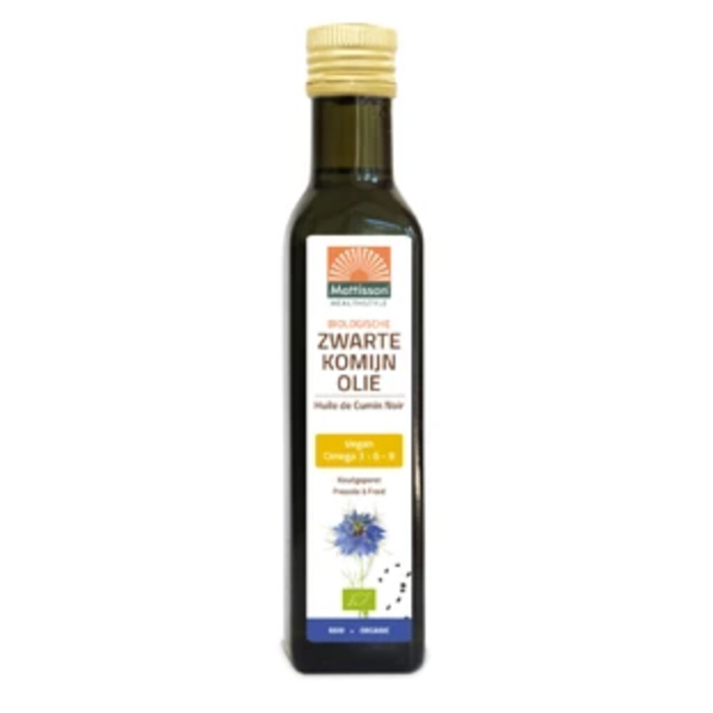Mattisson ZwarteKomijn Olie Bio 250 ml