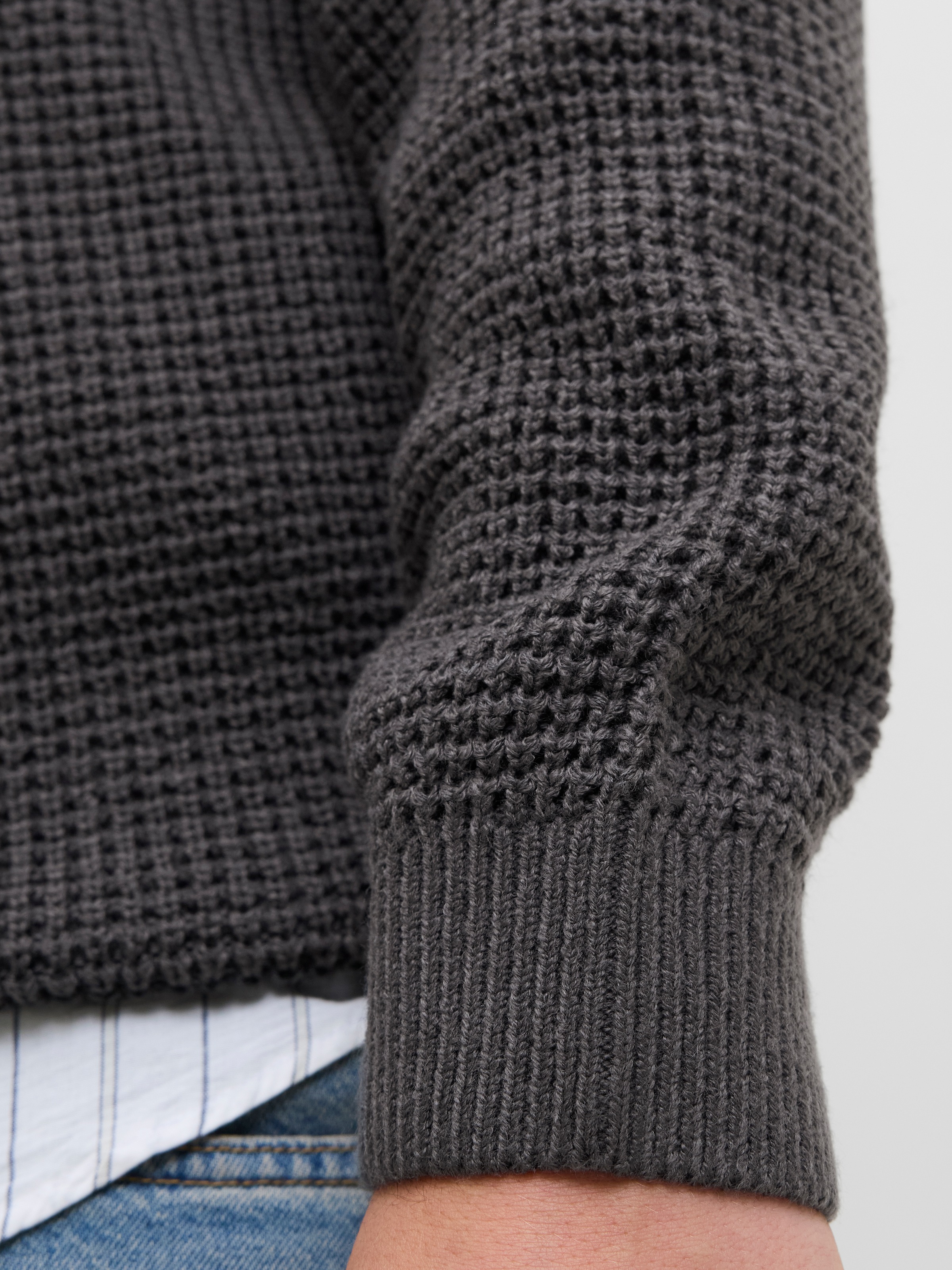 Jack & Jones PlusSize Strickpullover »JJGLOBAL KNIT CREW NECK PLS«