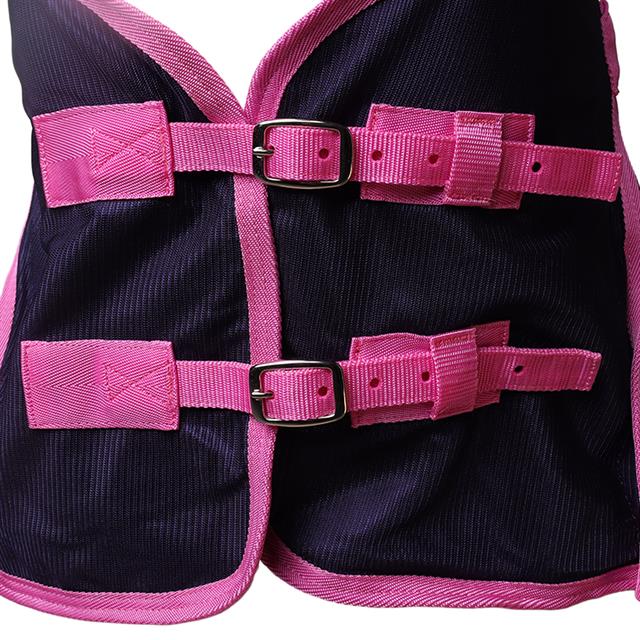Vliegendeken Epplejeck EJTiny 2.0 Met Hals Donkerblauw-roze