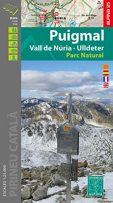 ALPINA - PUIGMAL VALL DE NURIA ECHELLE 1 25 000