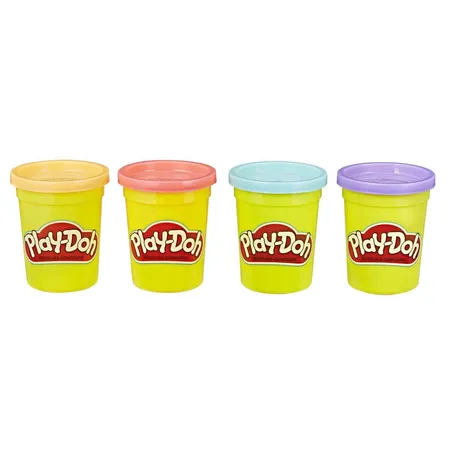 Play-Doh Sweet 4er Pack orange, pink, lila, hellblau