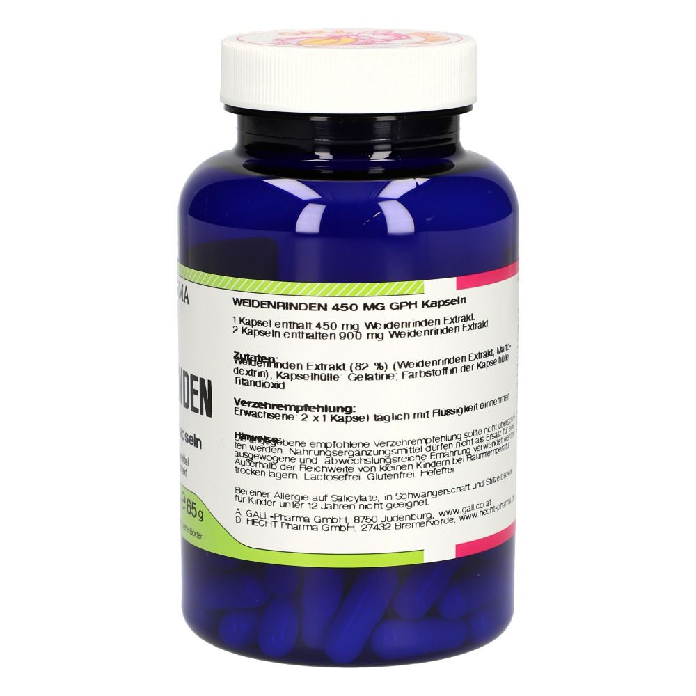 Weidenrinden 450 mg