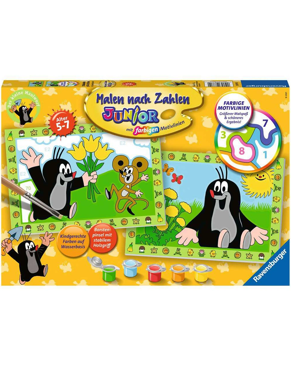 Malen nach Zahlen Junior - Jeder kann malen (Mal-Sets), Bildgröße: 22 x 32 cm: R