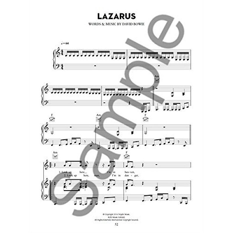 Hal Leonard - David Bowie 1947 - 2016 - 20 greatest hits