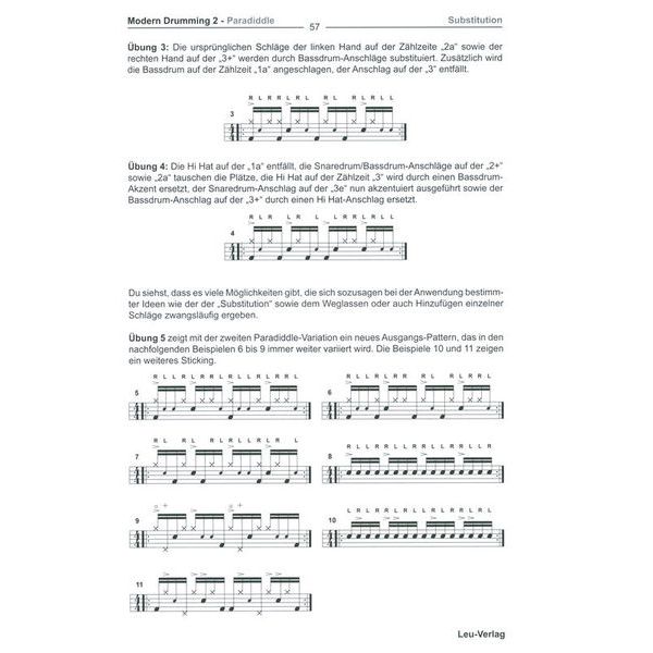 Leu Verlag D.Stein Modern Drumming 2