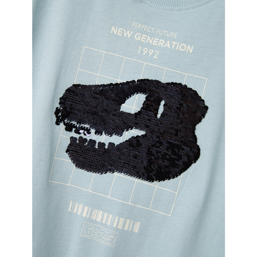 Køb Name It Sterling Blue Nkmkurth Ss Top Pb