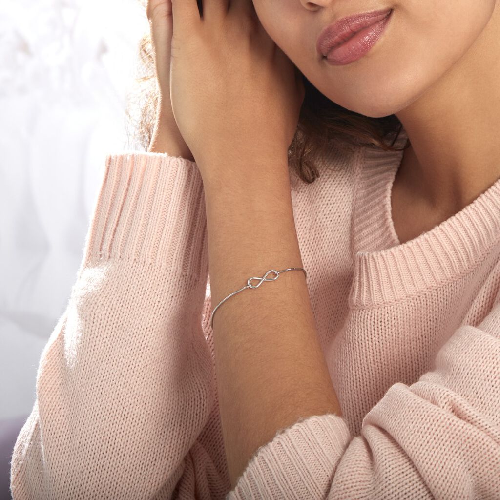 Bracelet Martta Argent Blanc