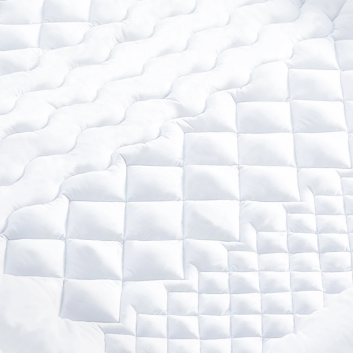 Surmatelas 140x190 CM SACHA 7 zones de confort épais et moelleux 600 gr