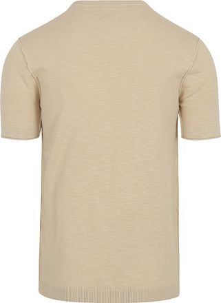 No Excess Knitted T-Shirt Ecru 24210452-122 kopen