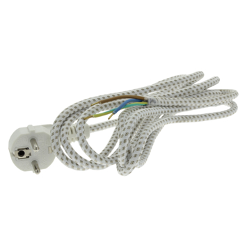Handson snoer met stekker apparaat wit