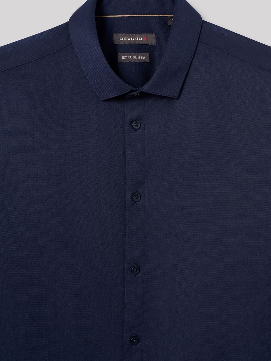 Chemise extraslim unie