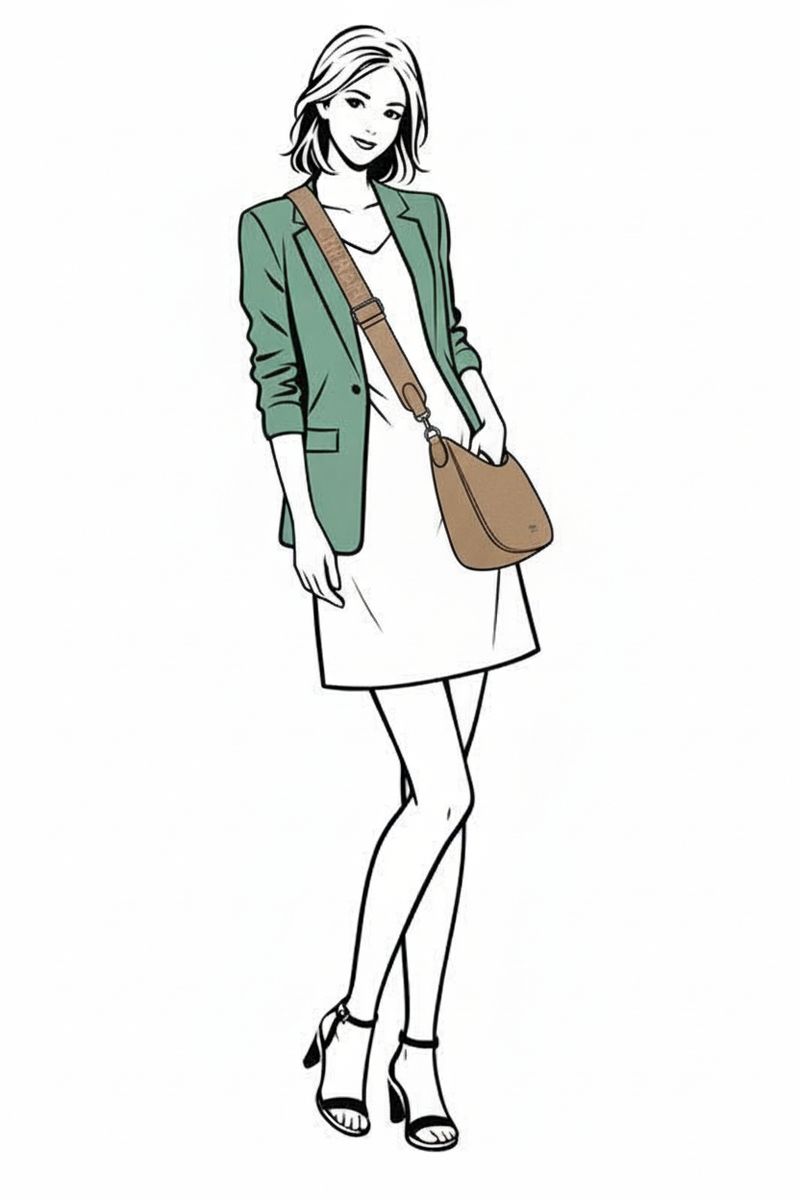 Charm Schoudertas Taupe Dames