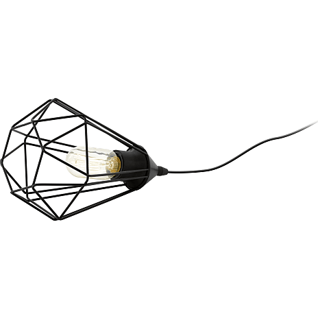 Tarbes bordlampe sort