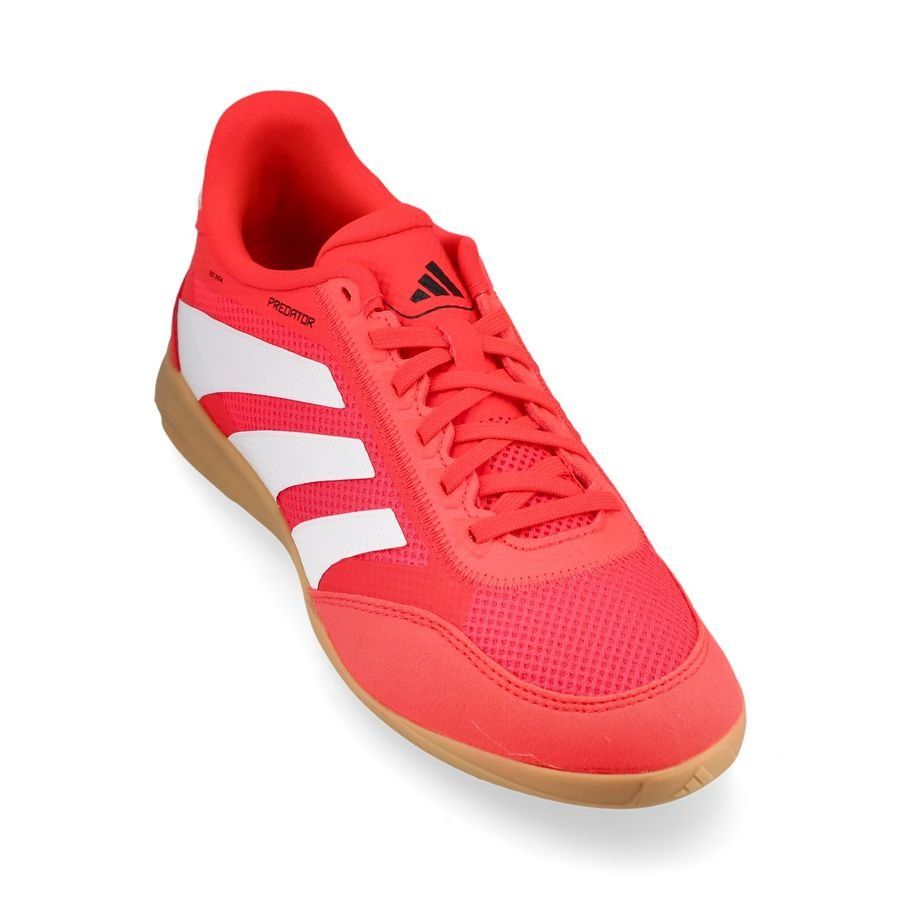 adidas Predator League IN Pure Victory - Lucid Red/Blanc/Noir Enfant