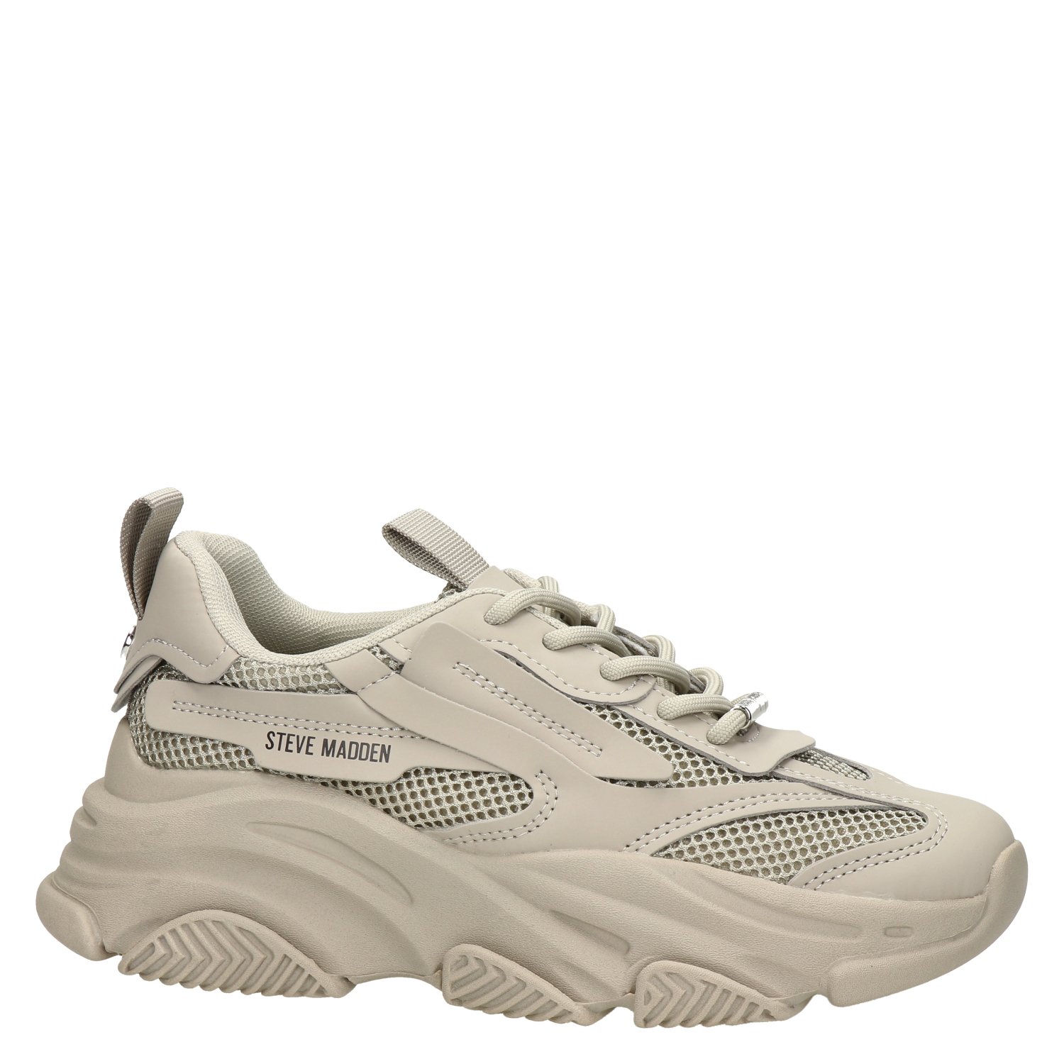 Steve Madden Possession-E dames sneaker Steve Madden Grijs