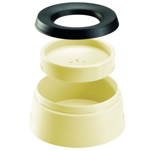 Bebedouro para animais de estimação à prova de derramamento, amarelo