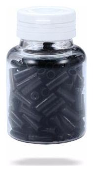 Lot de 150 Butées de Gaine BBB CableEnd S-AL Workshop Plastique 4mm Noir