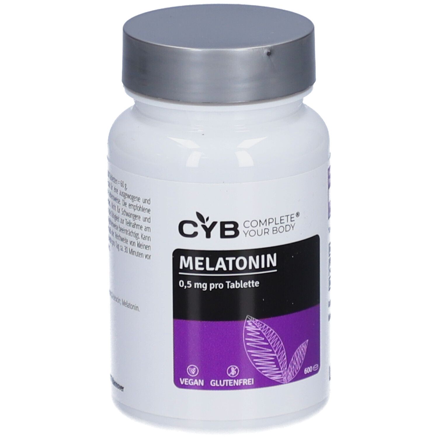 CYB MELATONIN 0,5 mg vegan Tabletten